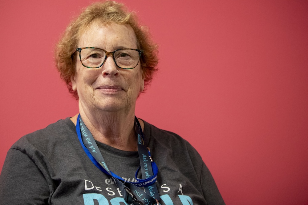 Retired Arizona nurse Mary Cross volunteers as an abortion doula for Planned Parenthood Arizona. (Jerod MacDonald-Evoy/Arizona Mirror)