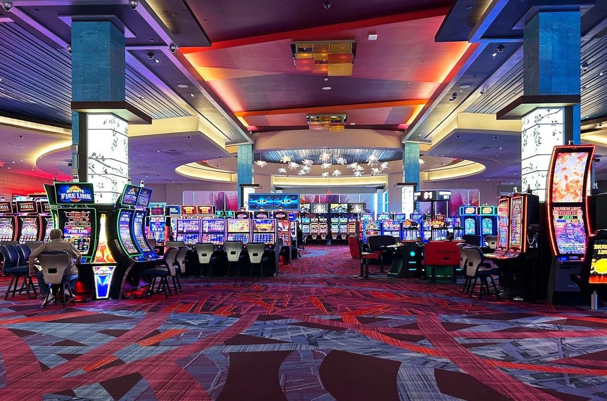 The casino floor at Resorts World Catskills. | Arabella Saunders