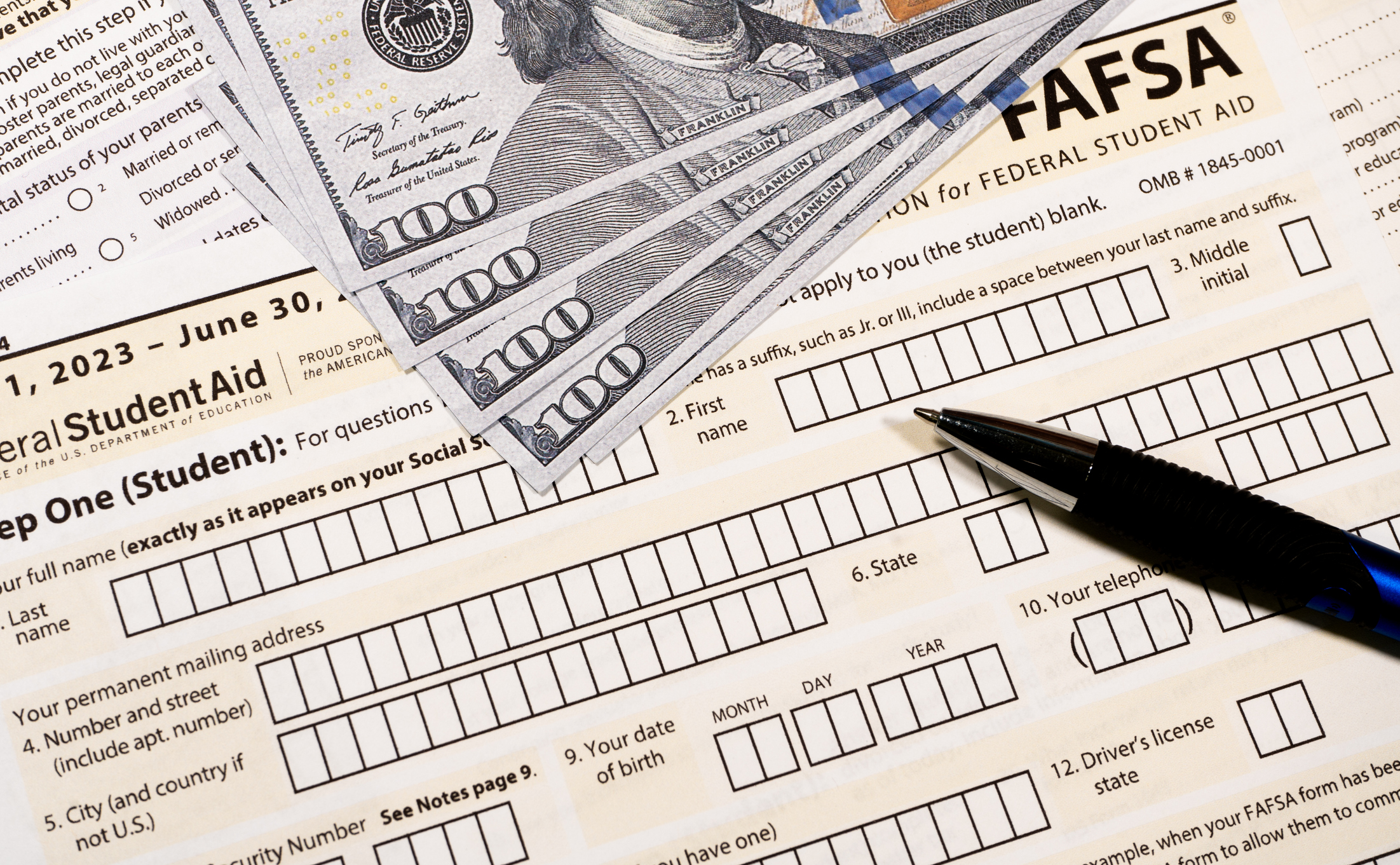 The form to apply for federal financial student aid now must roll out by Oct. 1 annually under a bill signed into law by President Joe Biden on Wednesday, Dec. 11, 2024. (Photo by Getty Images)
