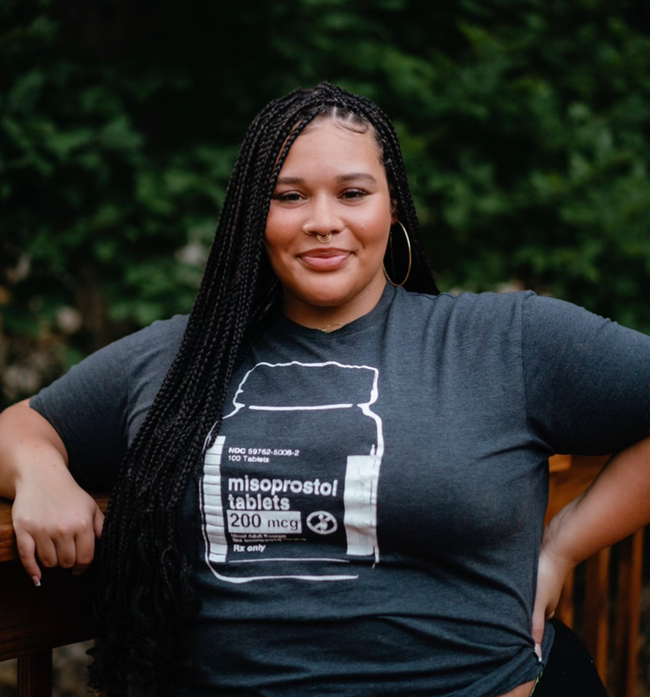 “I have experienced so much bias in my life and in my medical experiences because of my weight, that it was just not ever considered to me in terms of abortion access,” said Lexis Dotson-Dufault, who said in 2022 she was denied an abortion procedure because of her high body mass index. (Courtesy of Lexis Dotson-Dufault)