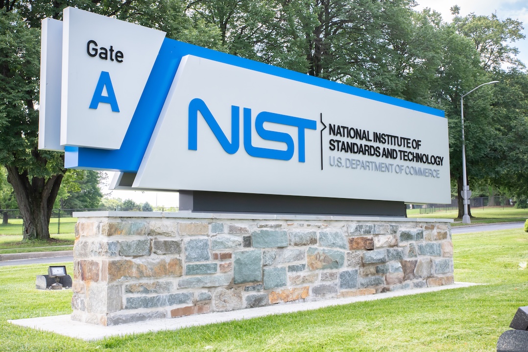 Because there currently are no federal regulations for AI, companies often look to guidelines set by the National Institute of Standards and Technology to find common language or standards. (Photo by R. Wilson/NISTs)