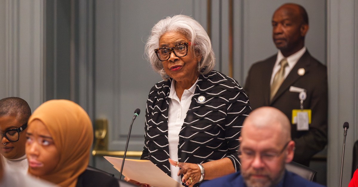 Rep. Stell Parker Selby, seen here in 2024, has yet to attend a day of this year's legislative session after suffering a stroke last winter, according to sources. | PHOTO COURTESY OF DE HOUSE DEMOCRATIC CAUCUS