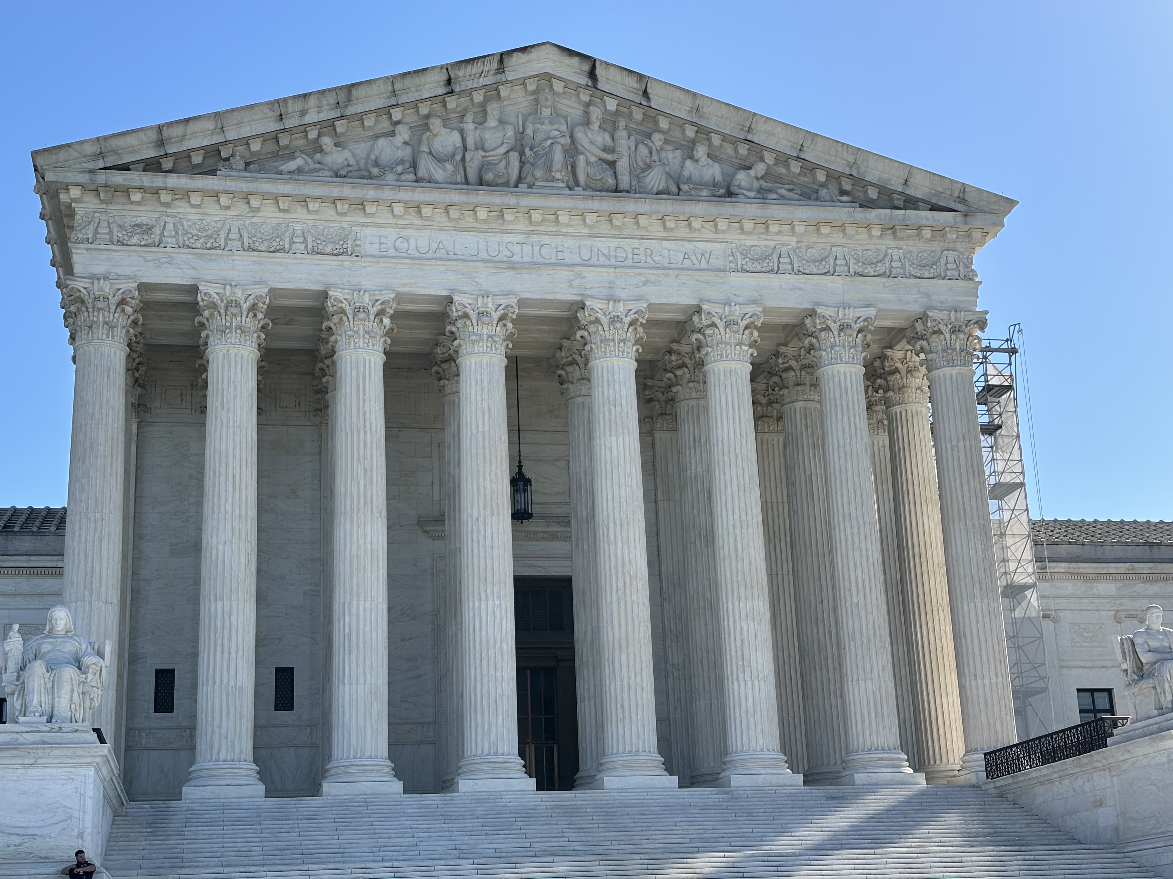 The U.S. Supreme Court, on Oct. 9, 2024. (Photo by Jane Norman/States Newsroom)