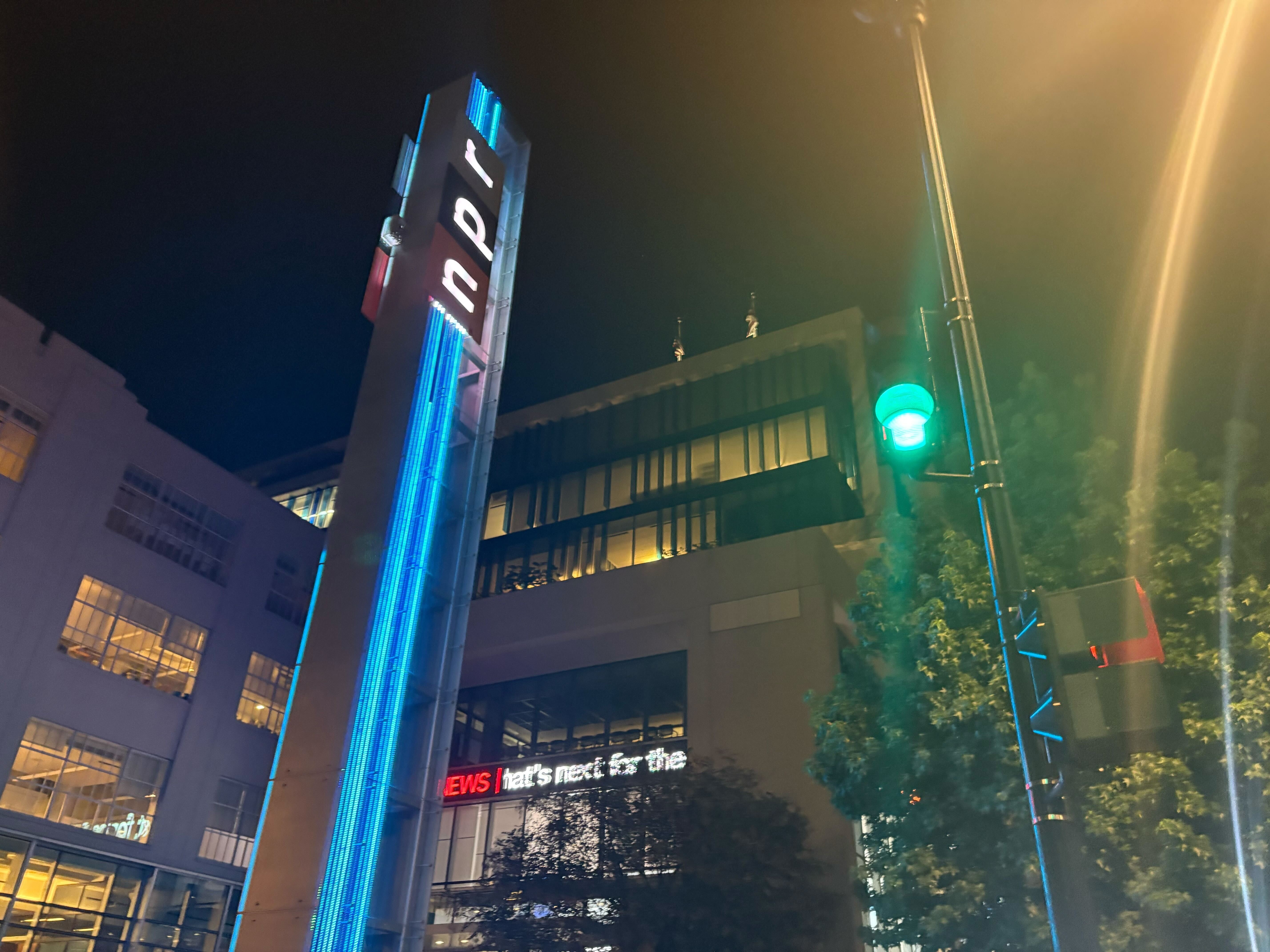 National Public Radio headquarters on North Capitol Street in Washington, D.C., on Tuesday, July 15, 2025. (Photo by Jacob Fischler/States Newsroom)
