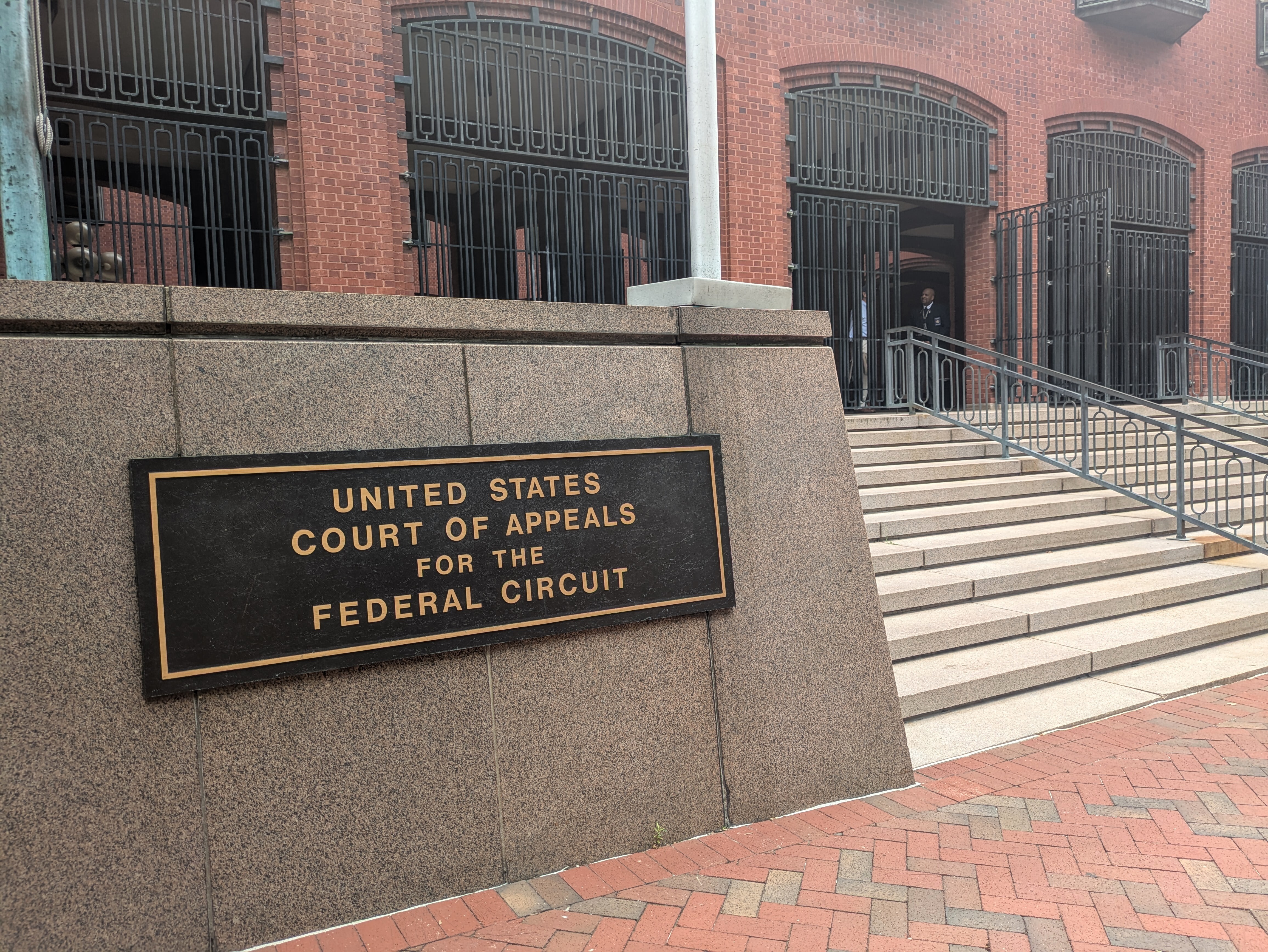 The U.S. Court of Appeals for the Federal Circuit, pictured July 31, 2025. (Photo by Ashley Murray/States Newsroom) The U.S. Court of Appeals for the Federal Circuit, pictured July 31, 2025. (Ashley Murray/States Newsroom)