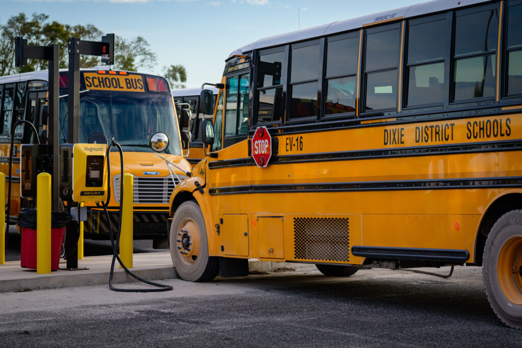 Small Florida county makes switch to electric school buses Small Florida county makes switch to electric school buses