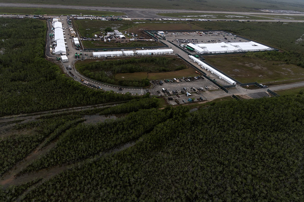 Miccosukee Tribe wants to join lawsuit to halt the Everglades immigrant detention center Miccosukee Tribe wants to join lawsuit to halt the Everglades immigrant detention center