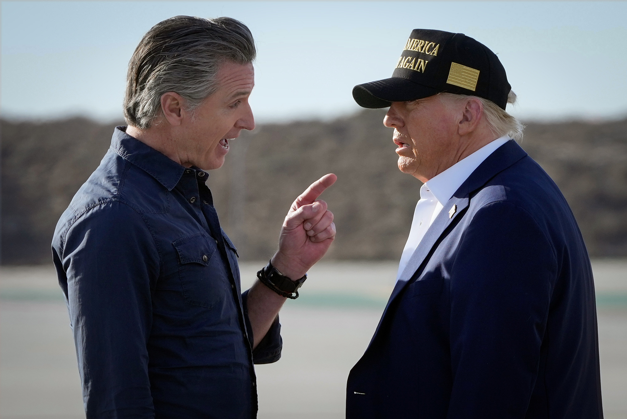 Newsom-Trump truce explodes as president deploys troops against his wishes Newsom-Trump truce explodes as president deploys troops against his wishes