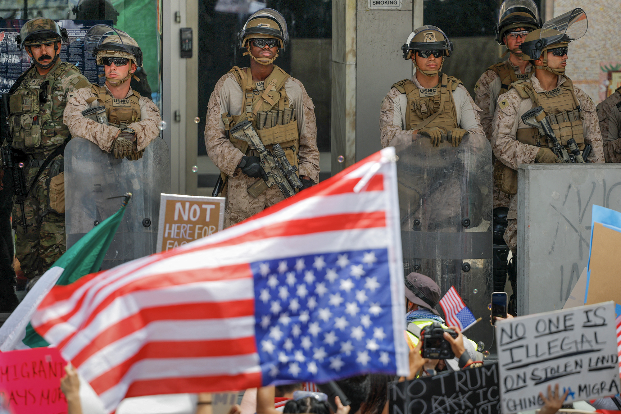 California Republicans hate government ‘overreach.’ Most are quiet on Trump’s military in LA California Republicans hate government ‘overreach.’ Most are quiet on Trump’s military in LA