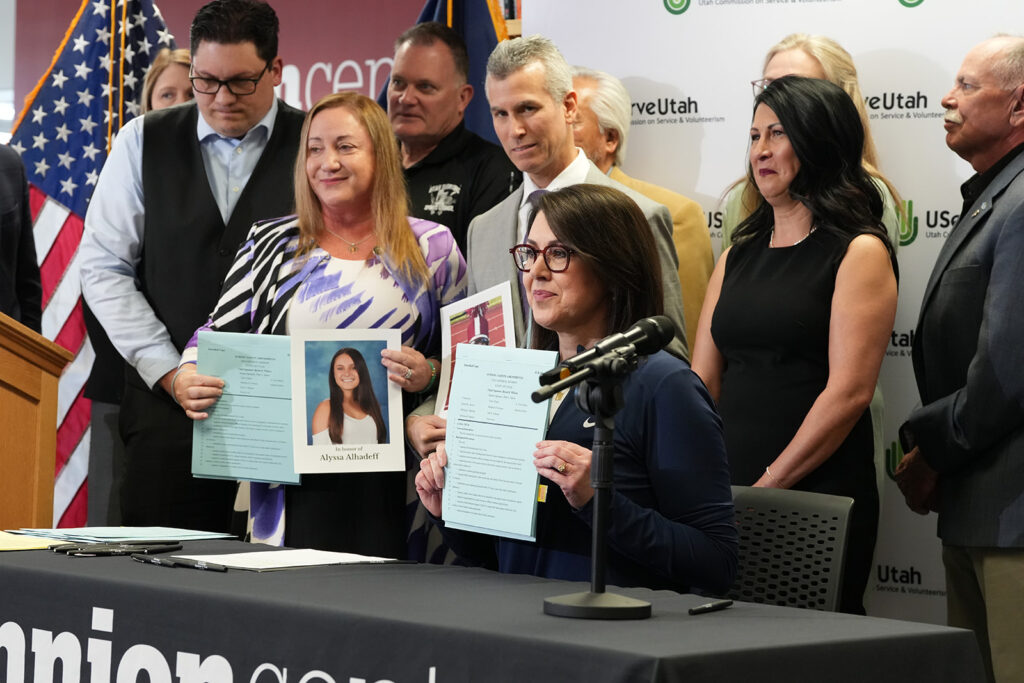 Parents of slain Parkland students applaud Utah for $100 million school safety bill Parents of slain Parkland students applaud Utah for $100 million school safety bill