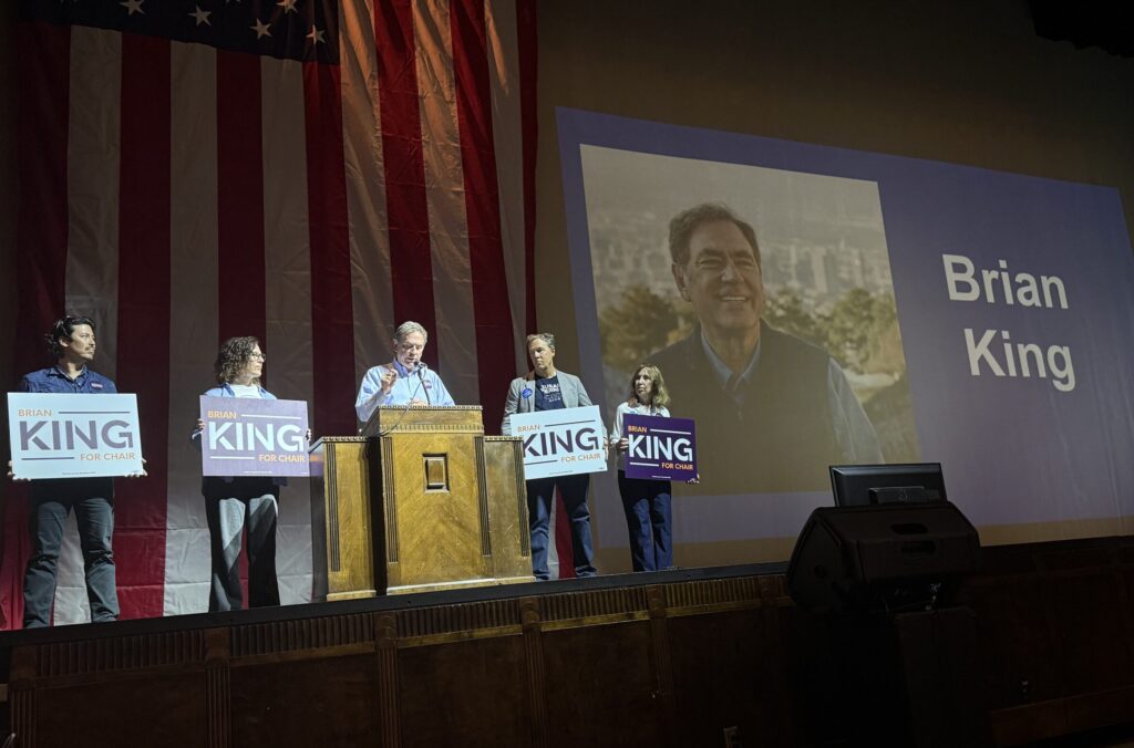 Utah Democrats elect former lawmaker to lead in their quest for more blue districts Utah Democrats elect former lawmaker to lead in their quest for more blue districts