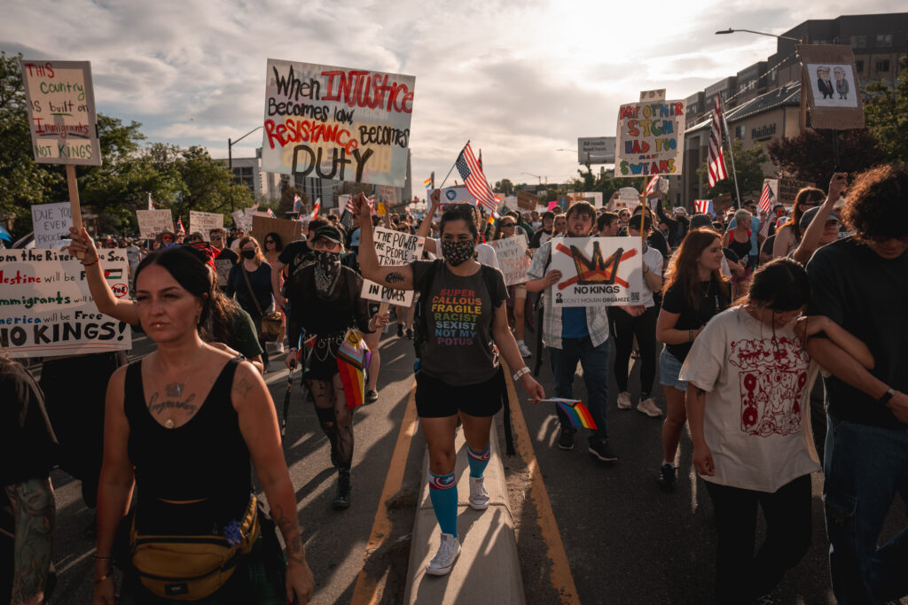 Before the shots rang out, nonviolence and unity defined ‘No Kings’ protest Before the shots rang out, nonviolence and unity defined ‘No Kings’ protest