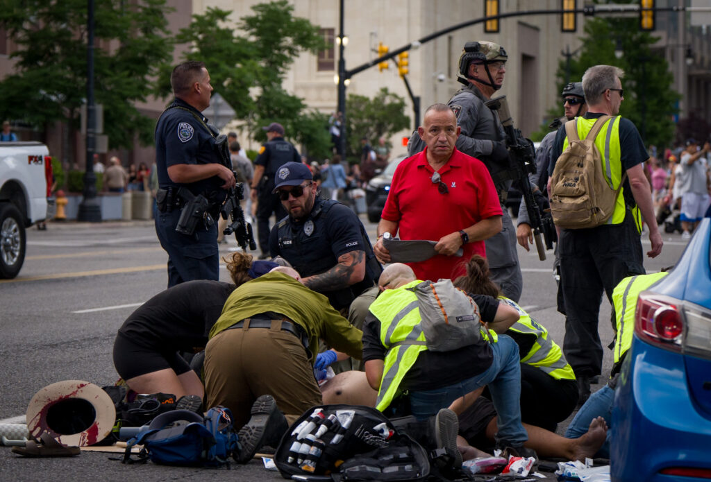Gunshots break out in SLC, Utah during ‘No Kings’ protest; police urge protesters to disperse Gunshots break out in SLC, Utah during ‘No Kings’ protest; police urge protesters to disperse
