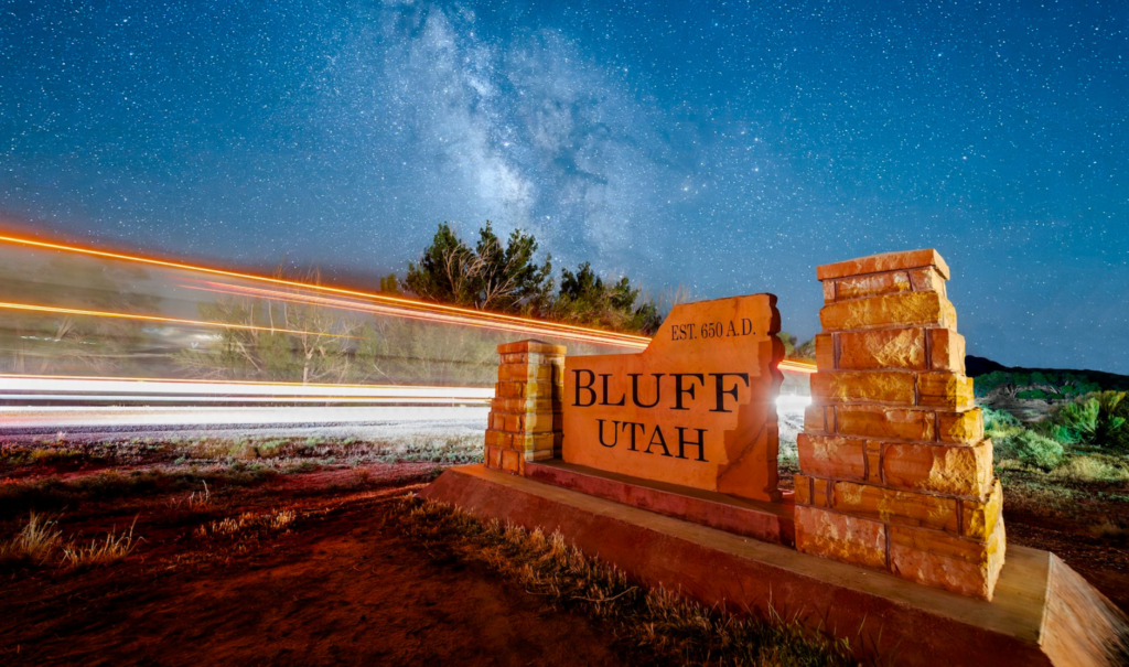 Utah town of Bluff awarded international dark sky designation Utah town of Bluff awarded international dark sky designation