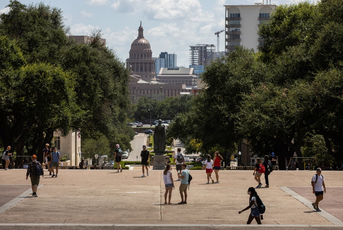Feds sue Texas over long-standing law allowing undocumented students to receive in-state tuition Feds sue Texas over long-standing law allowing undocumented students to receive in-state tuition