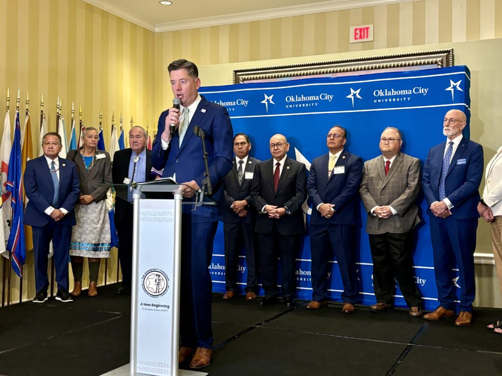 Native leaders, Oklahoma City University announce Tribal Sovereignty Institute Native leaders, Oklahoma City University announce Tribal Sovereignty Institute