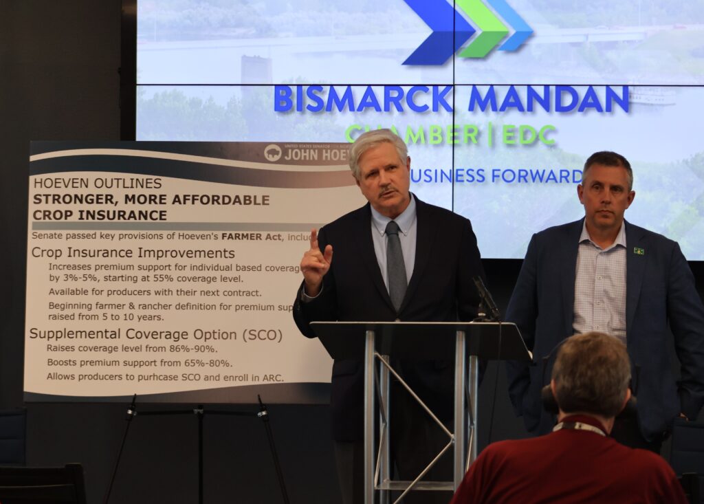 Hoeven backs big bill as benefitting North Dakotans Hoeven backs big bill as benefitting North Dakotans