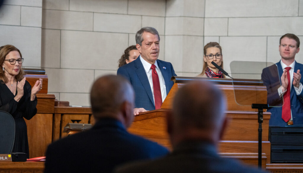 Gov. Pillen touts ‘second shot at life,’ need to shrink spending in State of State speech Gov. Pillen touts ‘second shot at life,’ need to shrink spending in State of State speech