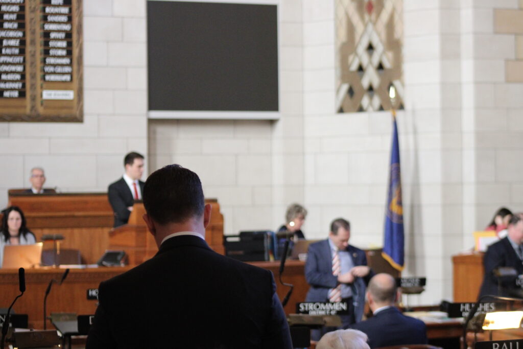 Nebraska Legislature advances Capitol security bill to second round of debate