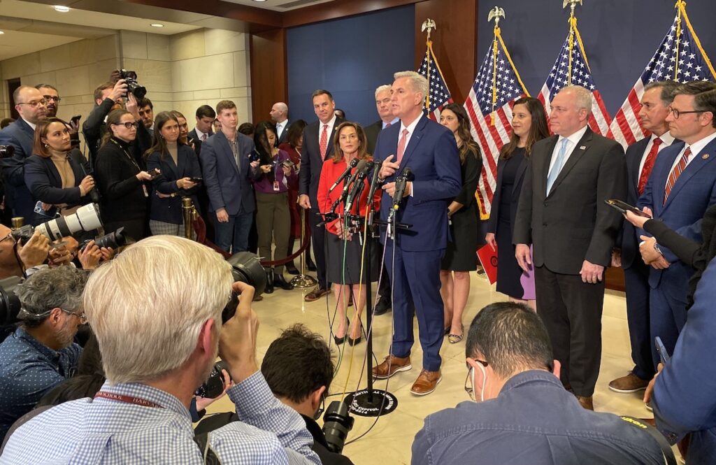 U.S. House GOP picks leadership team for next Congress: McCarthy, Scalise and Emmer U.S. House GOP picks leadership team for next Congress: McCarthy, Scalise and Emmer