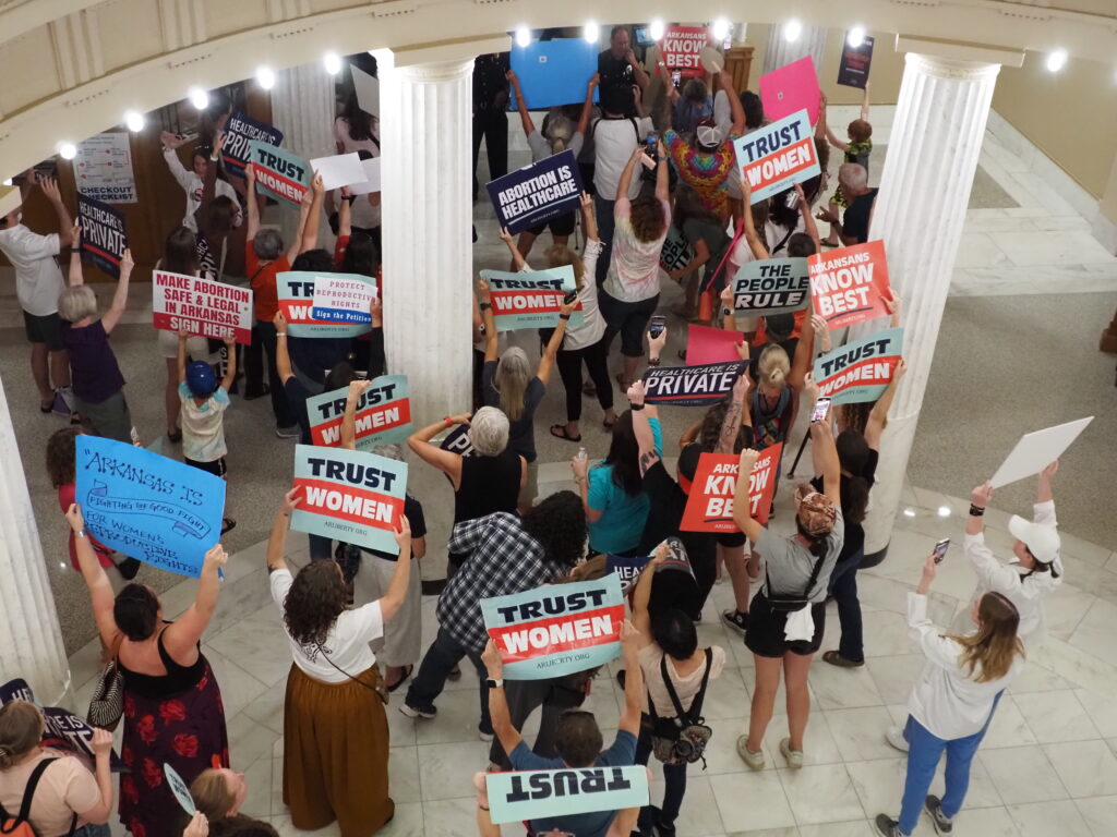 Arkansas Secretary of State discriminated against proposed abortion amendment, supporters say Arkansas Secretary of State discriminated against proposed abortion amendment, supporters say