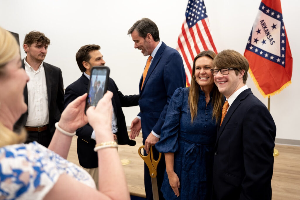 Arkansas governor touts workforce development, business-friendly environment in Rotary talk