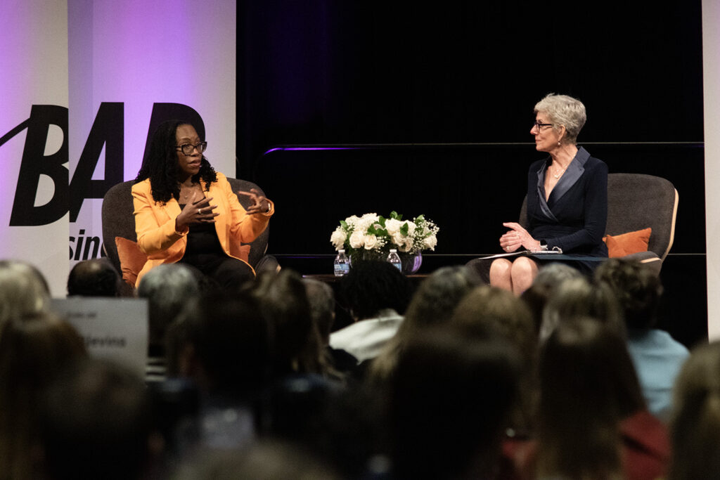 US Supreme Court Justice Ketanji Brown Jackson chronicles her life at Indiana event US Supreme Court Justice Ketanji Brown Jackson chronicles her life at Indiana event