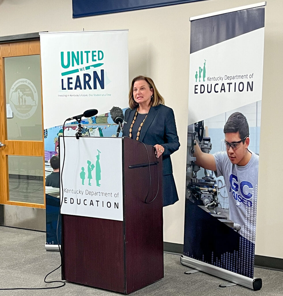 Kentucky education department will support ‘every child,’ says interim chief Kentucky education department will support ‘every child,’ says interim chief