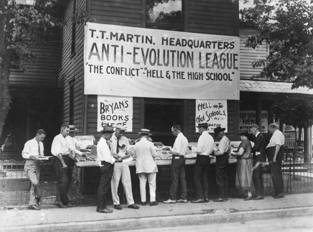 100 years after John Scopes was convicted of teaching evolution, education is again on trial 100 years after John Scopes was convicted of teaching evolution, education is again on trial