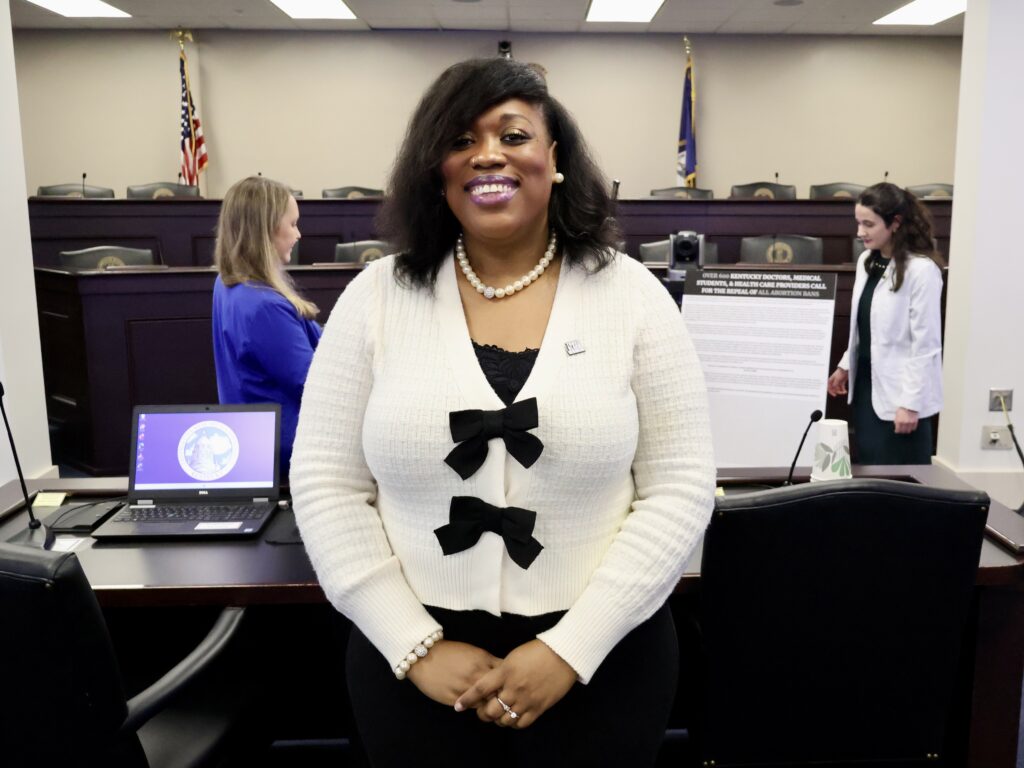 KY woman who says she nearly died from pregnancy complications urges abortion ban repeal