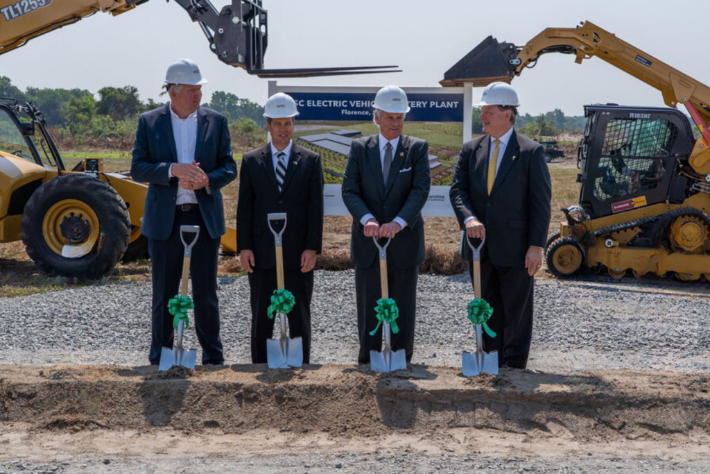 Electric vehicle battery company halts construction of SC manufacturing plant Electric vehicle battery company halts construction of SC manufacturing plant