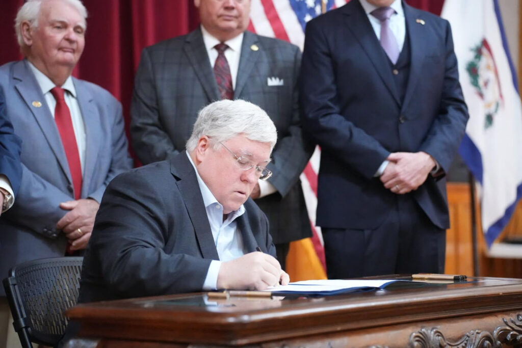 Morrisey ceremoniously signs gender affirming care bill, DEI ban Morrisey ceremoniously signs gender affirming care bill, DEI ban