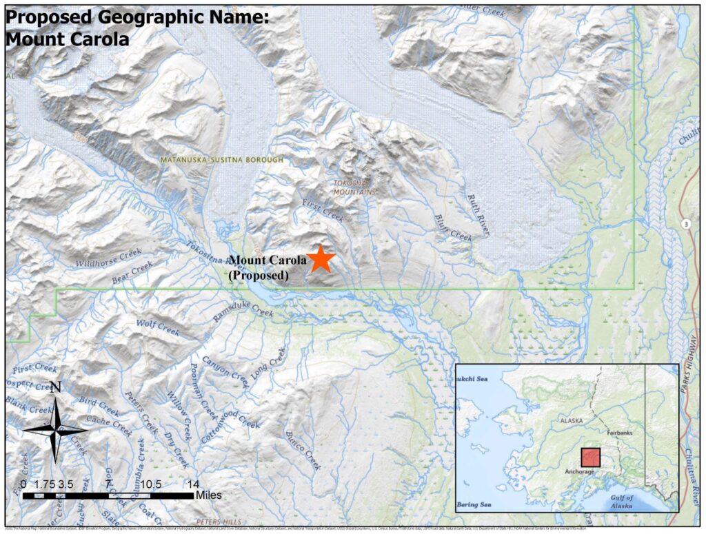 Federal board rejects ‘Mount Carola’ for unnamed summit in Denali National Park Federal board rejects ‘Mount Carola’ for unnamed summit in Denali National Park