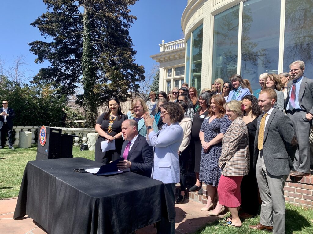 Landmark bill affirming abortion rights signed into law by Colorado Gov. Polis Landmark bill affirming abortion rights signed into law by Colorado Gov. Polis