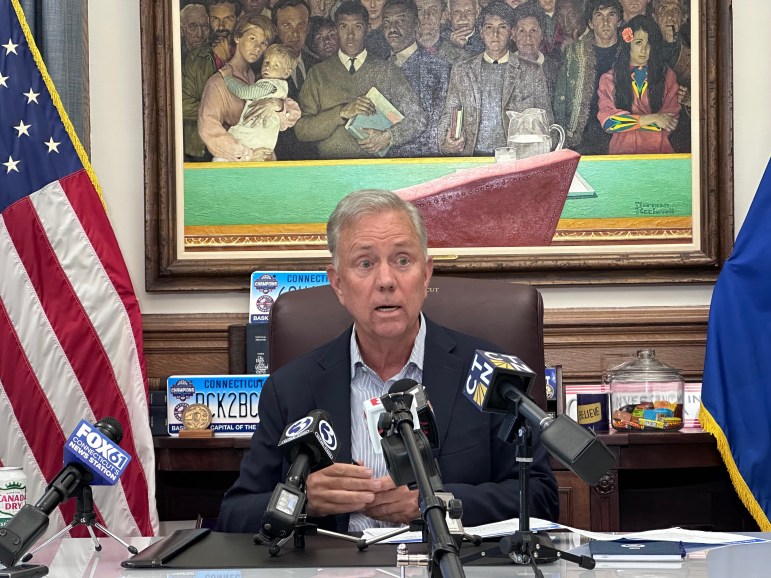 Lamont forces legislators to keep elections watchdog independent Gov. Ned Lamont. Credit: Mark Pazniokas / CT Mirror
