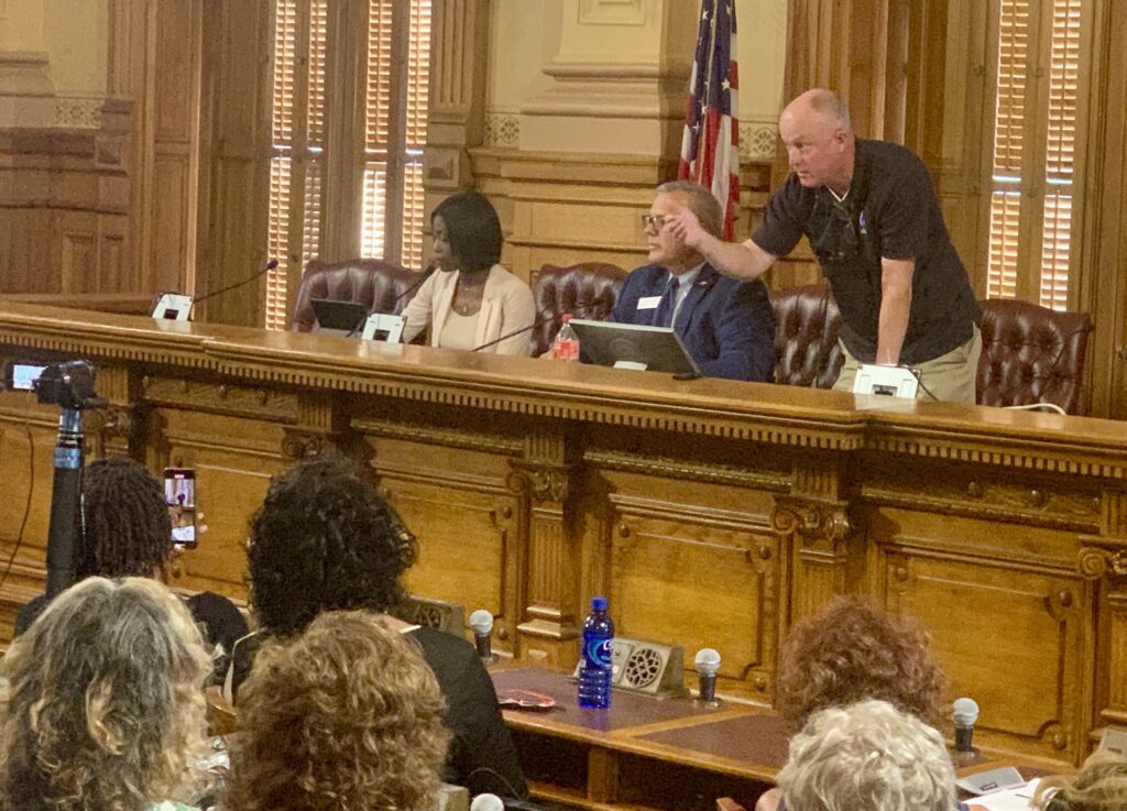 Government watchdog sues Georgia election board charging GOP faction violated meeting laws Government watchdog sues Georgia election board charging GOP faction violated meeting laws