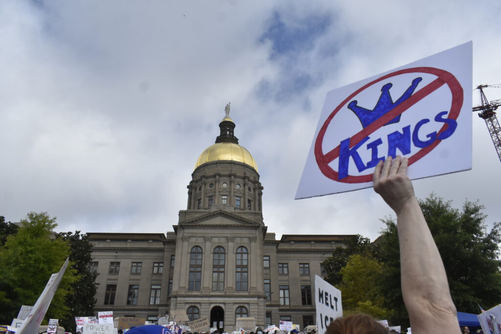 Thousands of anti-Trump protestors pack ‘No Kings’ protest outside Georgia’s Capitol Thousands of anti-Trump protestors pack ‘No Kings’ protest outside Georgia’s Capitol