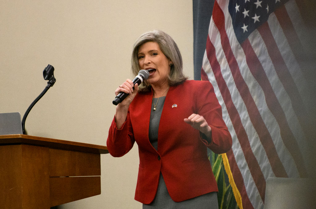 U.S. Sen. Joni Ernst of Iowa bids for No. 3 GOP leadership post against Tom Cotton U.S. Sen. Joni Ernst of Iowa bids for No. 3 GOP leadership post against Tom Cotton