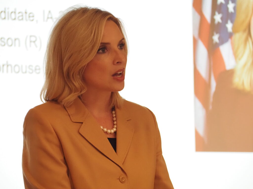 Rep. Ashley Hinson taps out of race for House GOP leadership post Rep. Ashley Hinson taps out of race for House GOP leadership post