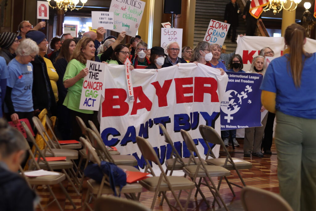 Bayer spent more than $200K lobbying in Iowa on pesticide labeling bill Bayer spent more than $200K lobbying in Iowa on pesticide labeling bill