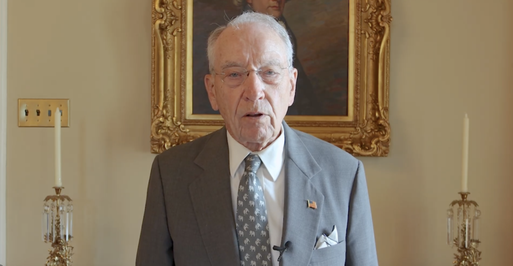 D.C. Dispatch: Grassley promotes law enforcement funding in ‘big, beautiful, bill’ D.C. Dispatch: Grassley promotes law enforcement funding in ‘big, beautiful, bill’