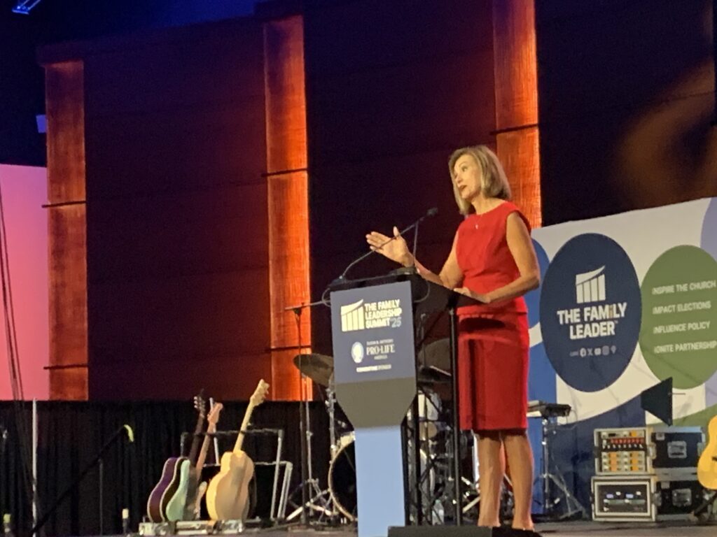 Reynolds celebrates her governorship at pro-life summit Reynolds celebrates her governorship at pro-life summit