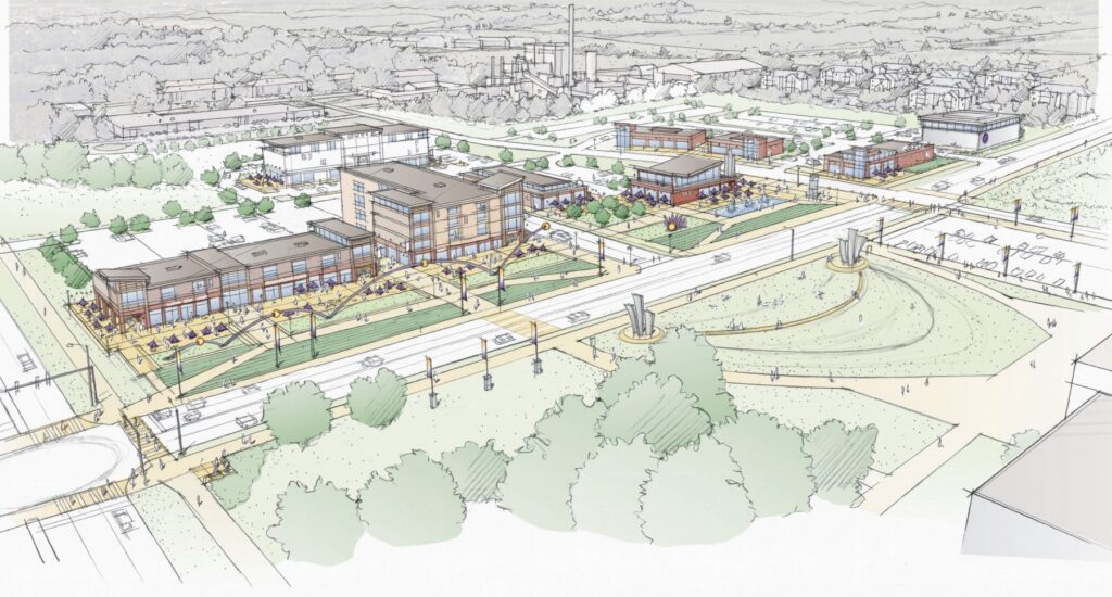 UNI taps community connections in development of Panther District project UNI taps community connections in development of Panther District project