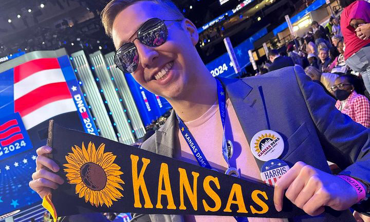 Kansas young Democrats rally for Harris at DNC | News From The States