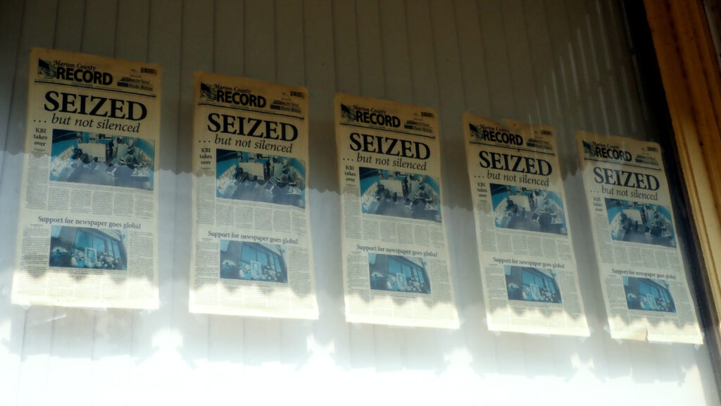 News of police raiding a Kansas newspaper unfolded like ‘a novella.’ The story keeps churning. News of police raiding a Kansas newspaper unfolded like ‘a novella.’ The story keeps churning.