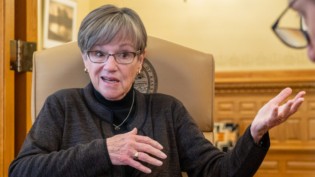 Kansas Democratic governor plans to attend White House meeting