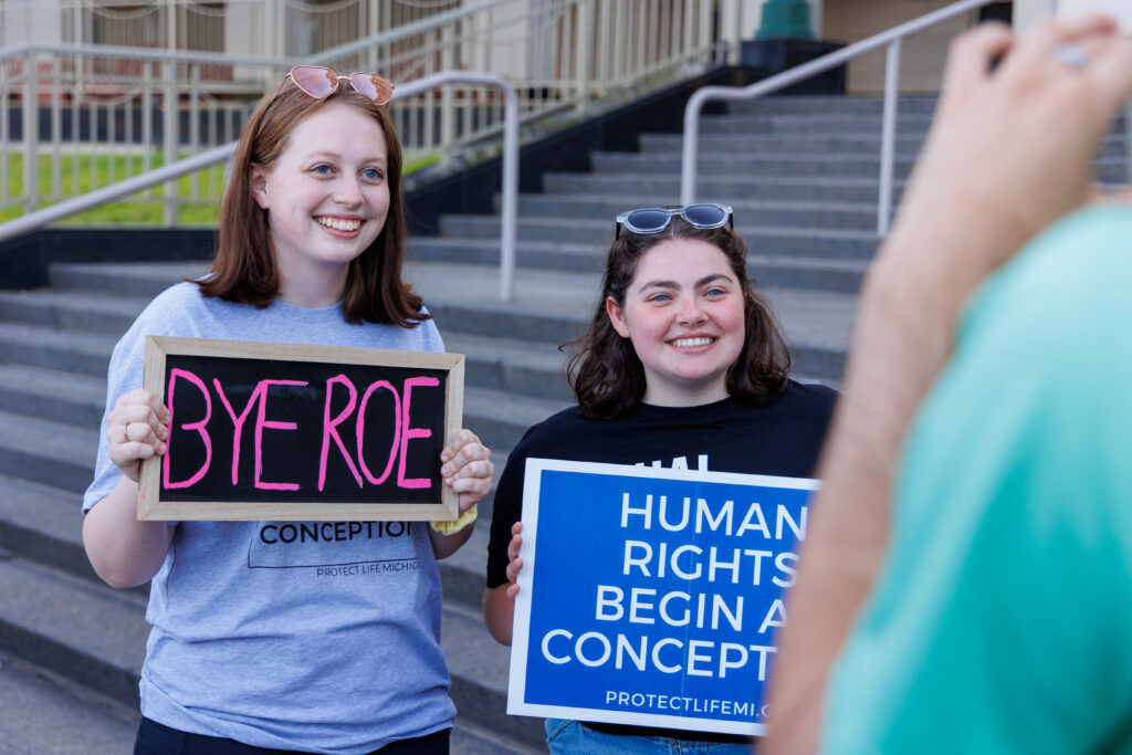 Anti-abortion activists knock 400K doors in opposition to Biden, Harris and Slotkin Anti-abortion activists knock 400K doors in opposition to Biden, Harris and Slotkin