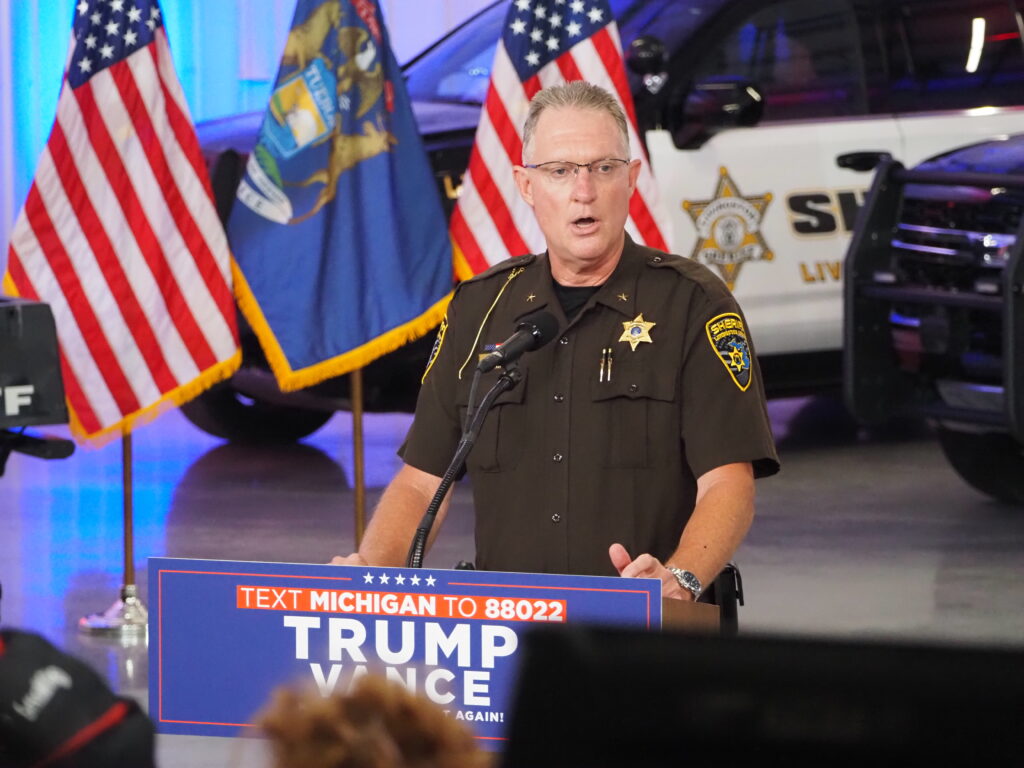 MAGA Michigan sheriff faces new criticism for politicking with official resources