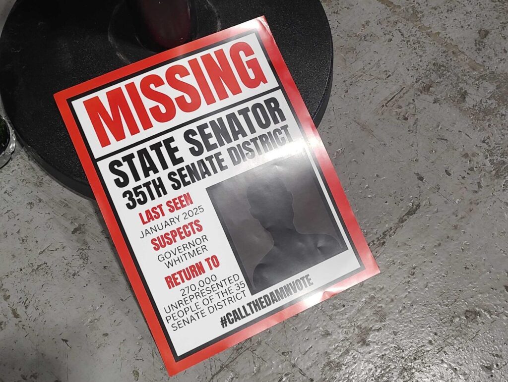 Michigan’s 35th District has gone more than six months without a state senator