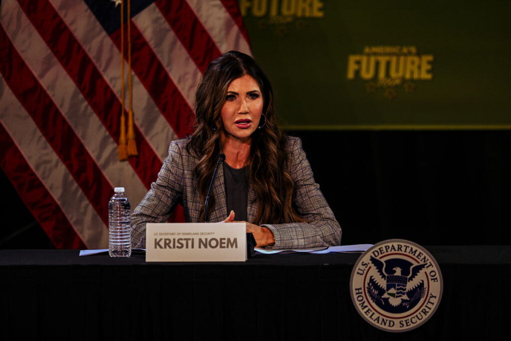 Contradicting data, Kristi Noem warns of ‘northern border crisis’ at Detroit event Contradicting data, Kristi Noem warns of ‘northern border crisis’ at Detroit event
